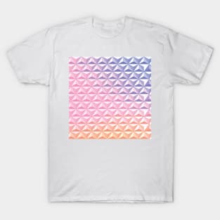 Geodesic Sphere, Pink T-Shirt